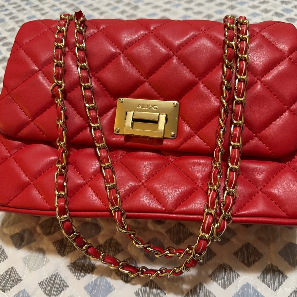 ALDO RED PURSE 👜 “NEW”